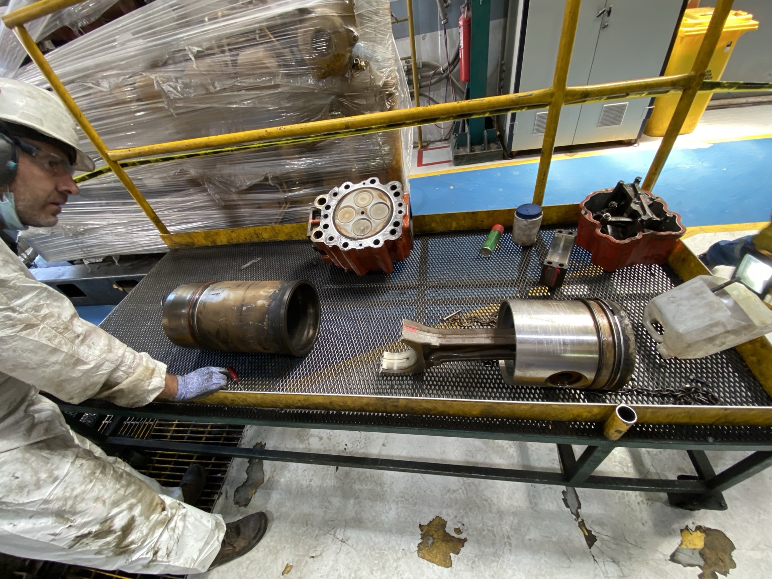 Reparación de componentes para equipos industriales